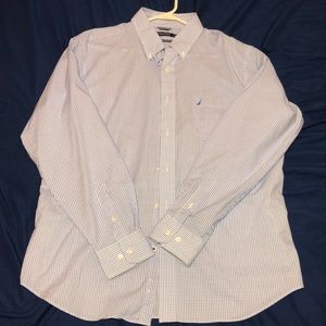 Nautica Large Button Down Dress Shirt